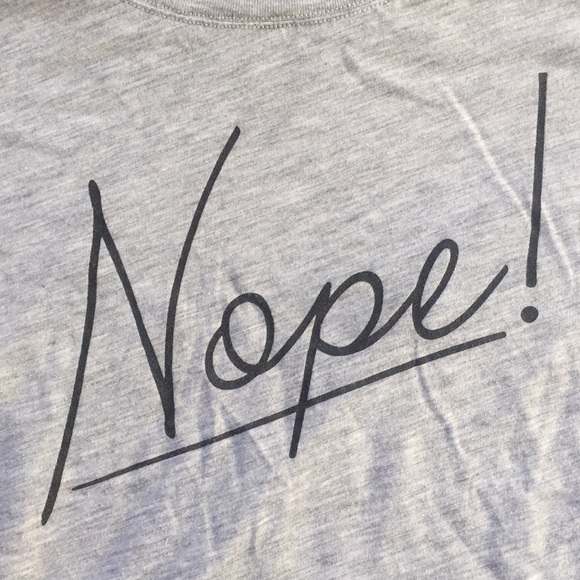 👚 Nope! Graphic Tee 👚 - Picture 2 of 3